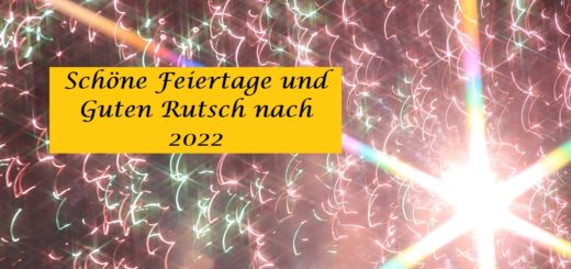 Schöne Feiertage und Guten Rutsch!