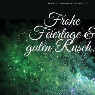 Wir lesen uns im kommenden Jahr wieder